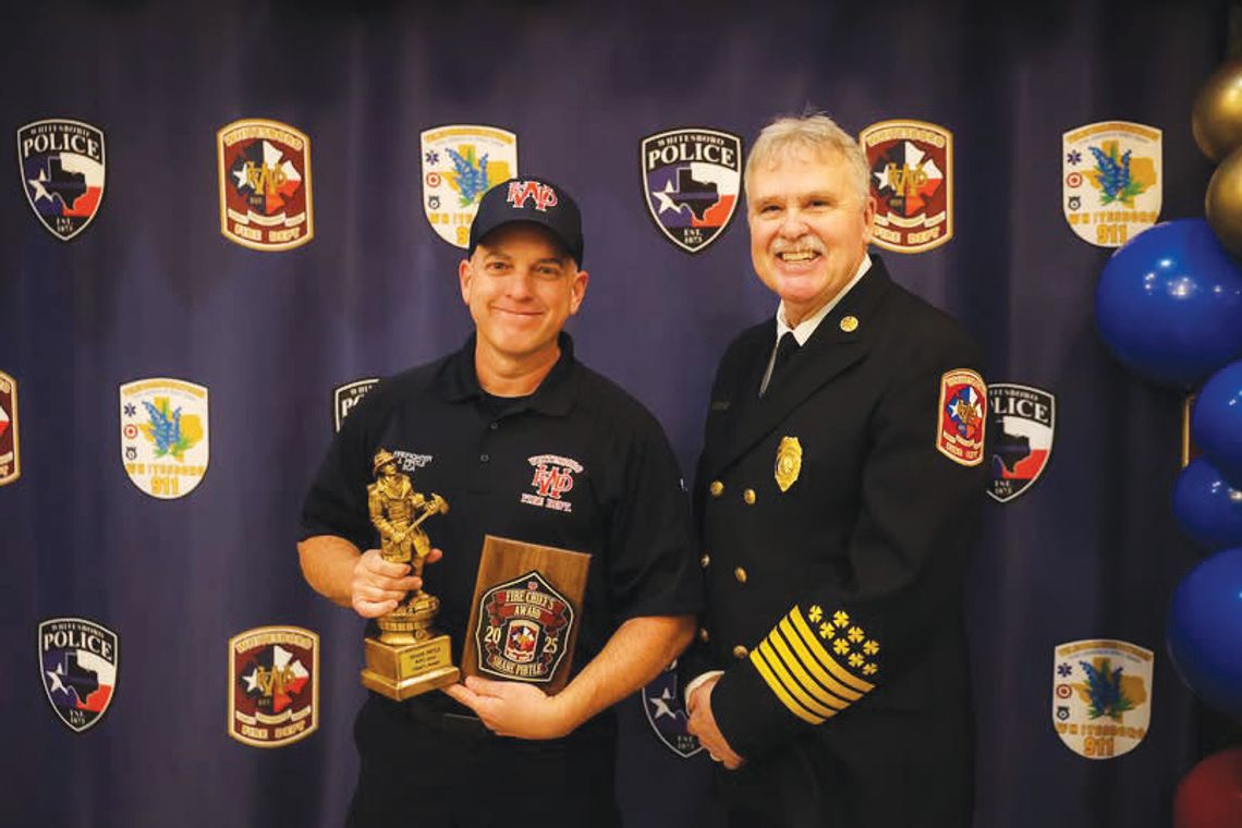 Fire, police, dispatch recognized at annual WFD awards banquet