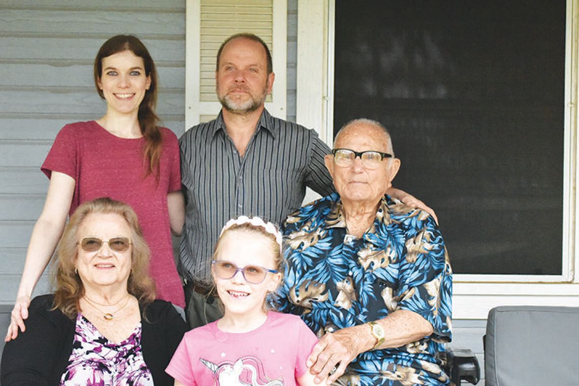 Five generations of Bakers...