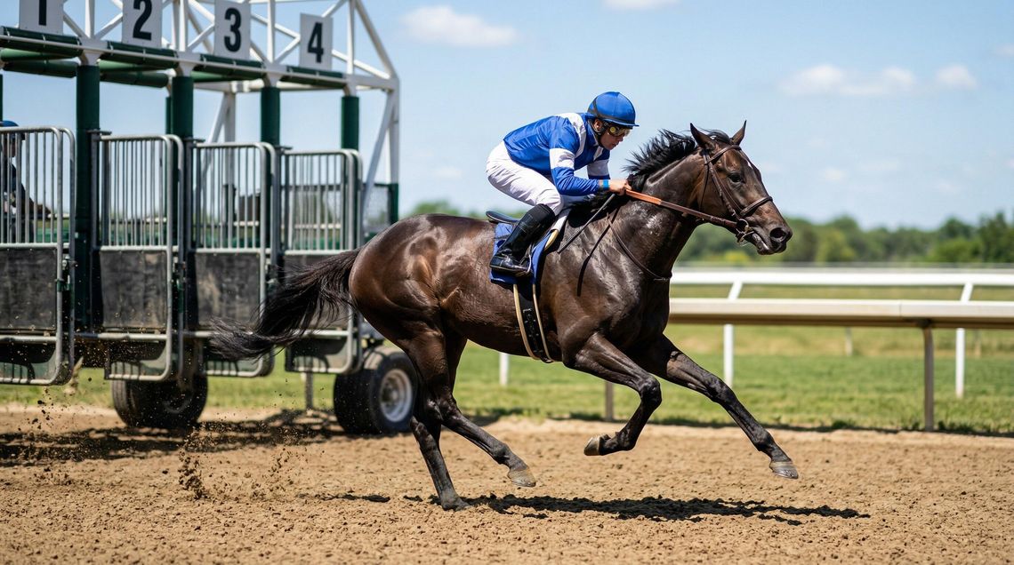 Follow the jockey, not the horse Follow the jockey, not the horse