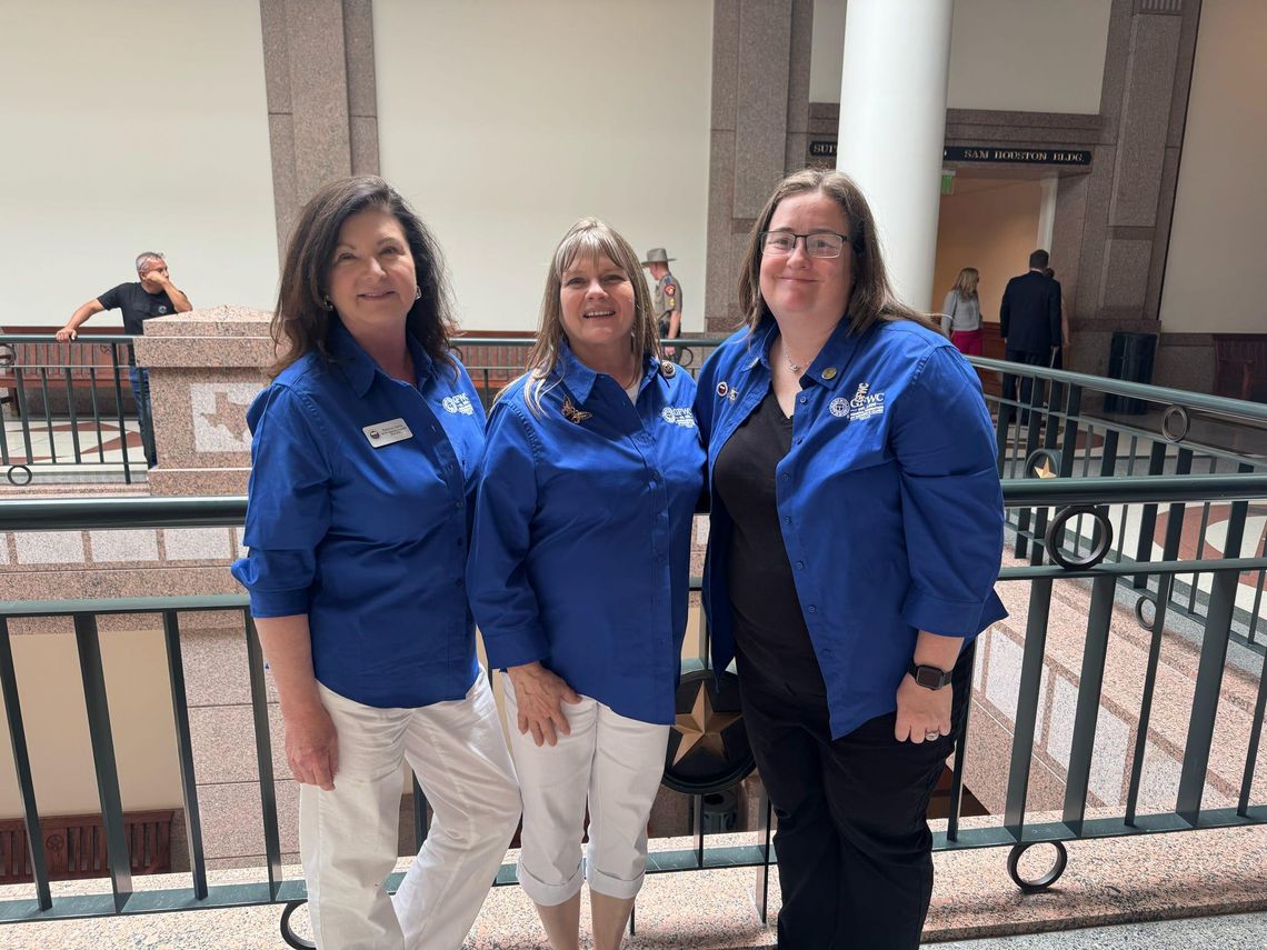 GFWC History Club addresses state legislators to fight human trafficking