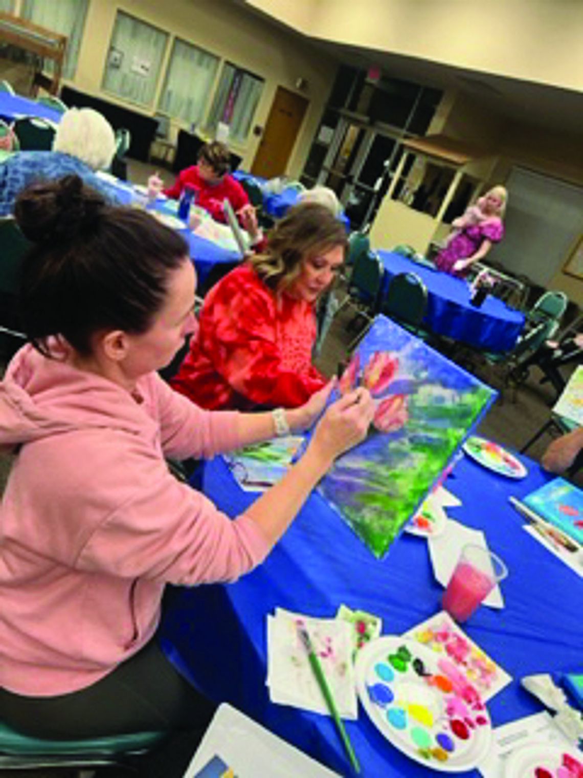 History Club creates art, plans spring events