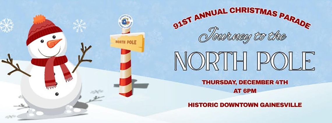 ‘Journey to the North Pole’ with G’ville annual Christmas parade