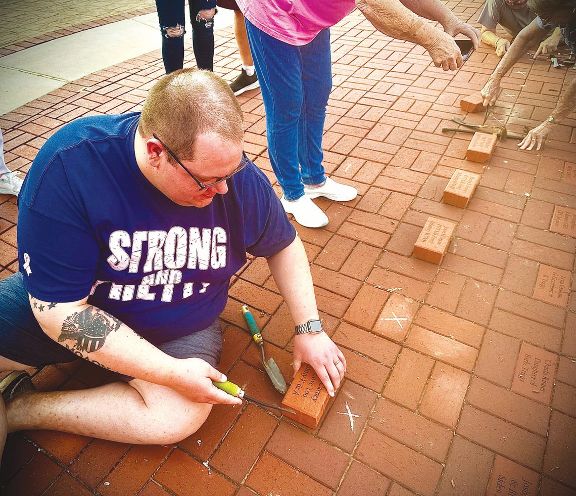 KCB 6th annual memorial brick installation event a success