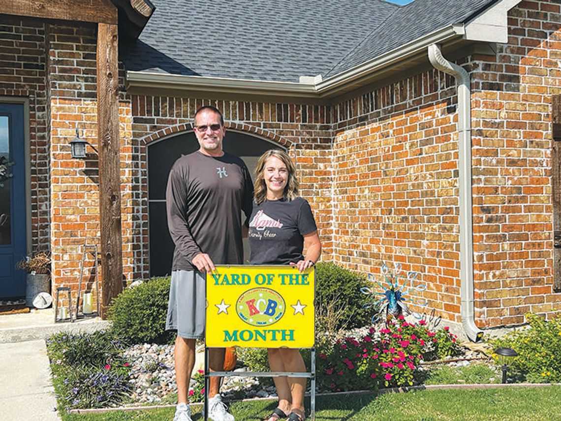 KCB names September Yard of the Month...