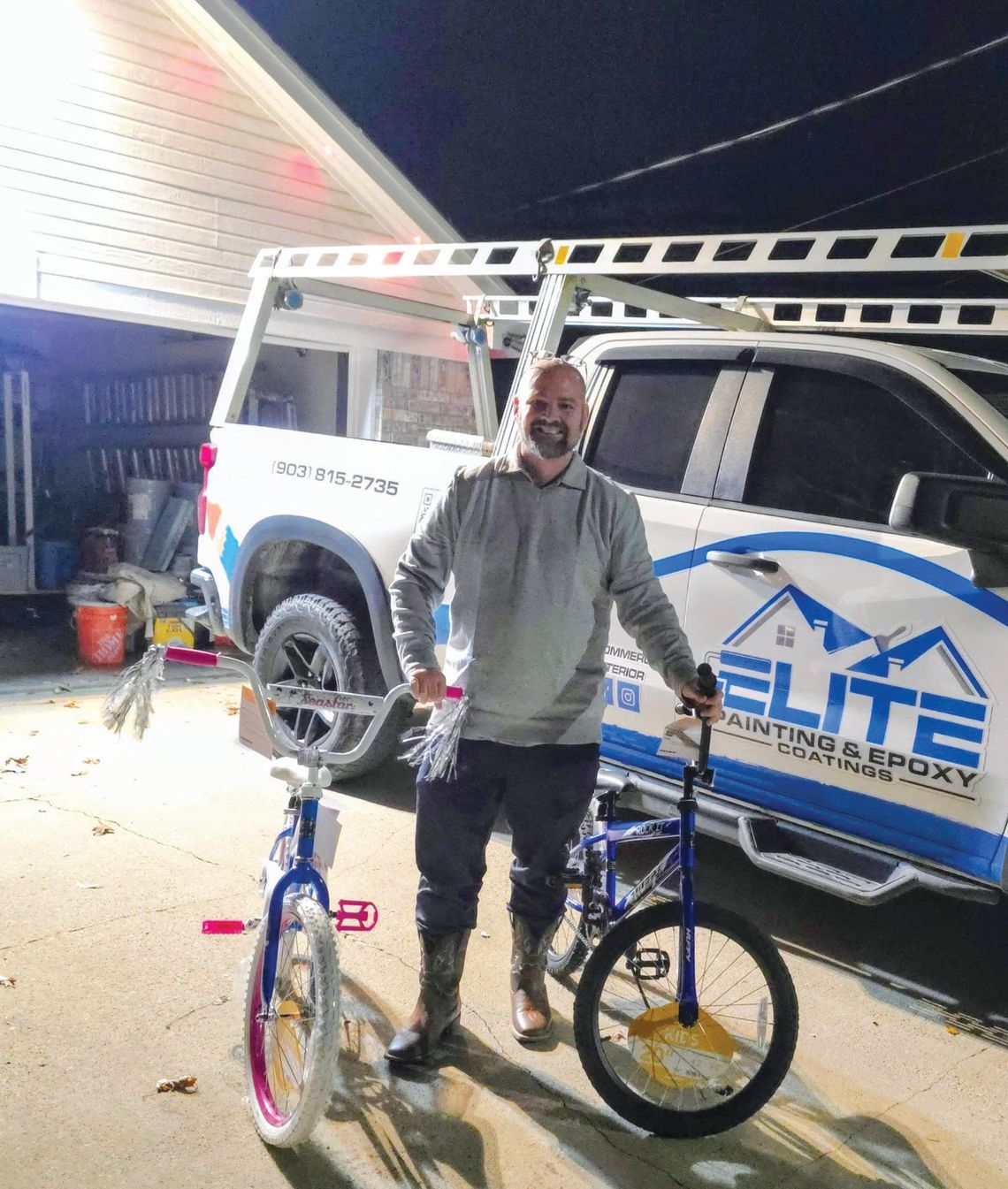 Local business’ bike give-away inspires generosity in others Local business’ bike give-away inspires generosity in others