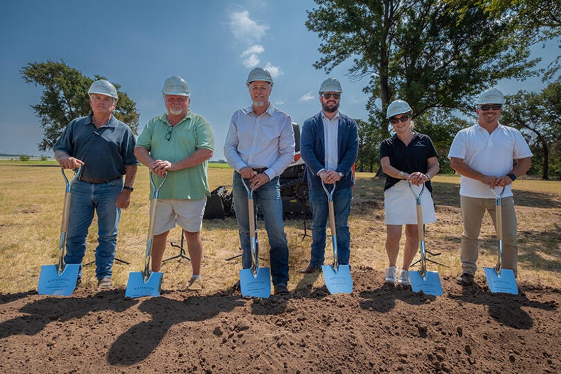 New ‘Waterside at Lake Texoma’ residential neighborhood breaks ground with ceremony