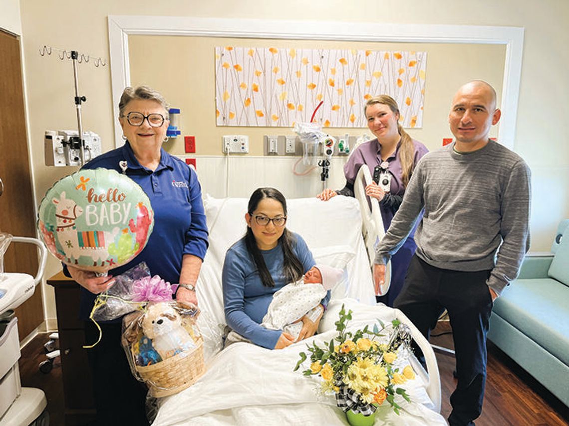 TMC welcomes first baby of new year