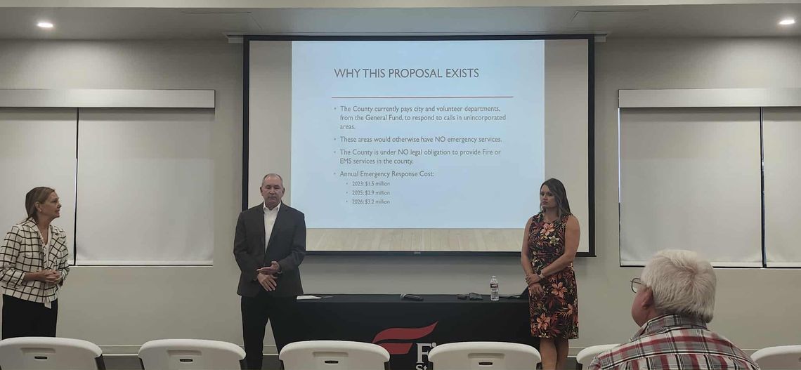 Town Hall addresses proposed tax for unincorporated areas