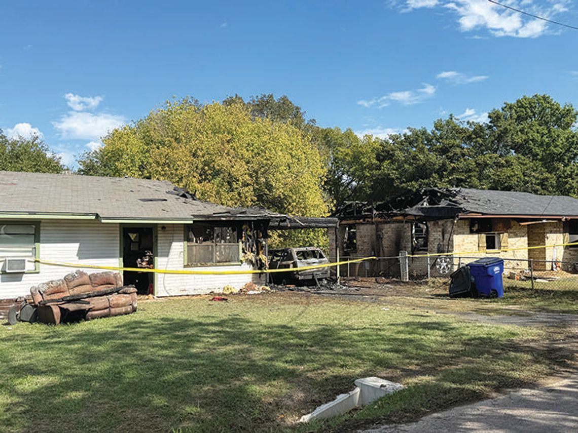 Two houses damaged by Monday night fire Two houses damaged by Monday night fire