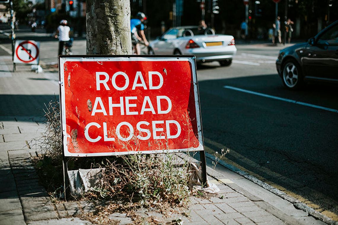 US 75 southbound frontage road to close