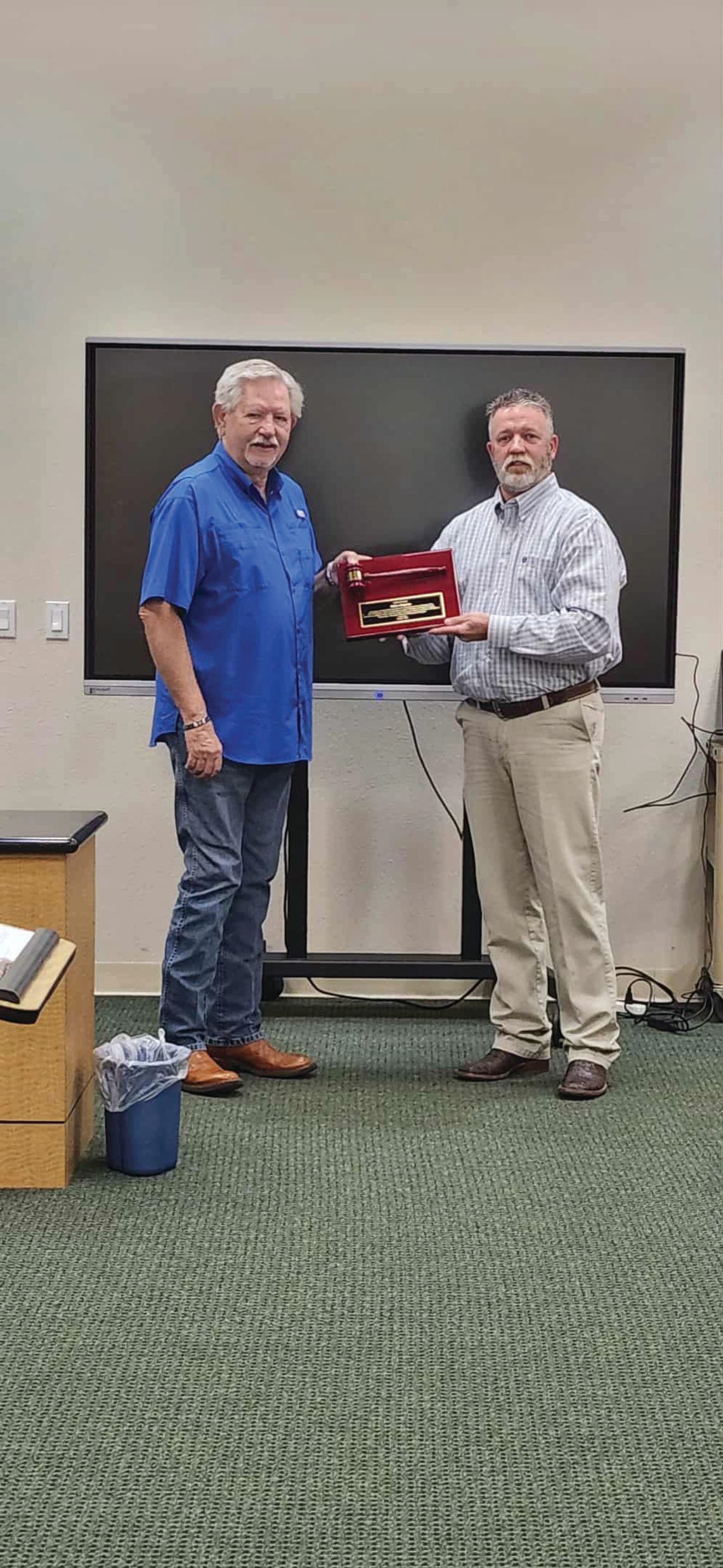W’boro EDC honors Haynie for 15+ years of service W’boro EDC honors Haynie for 15+ years of service
