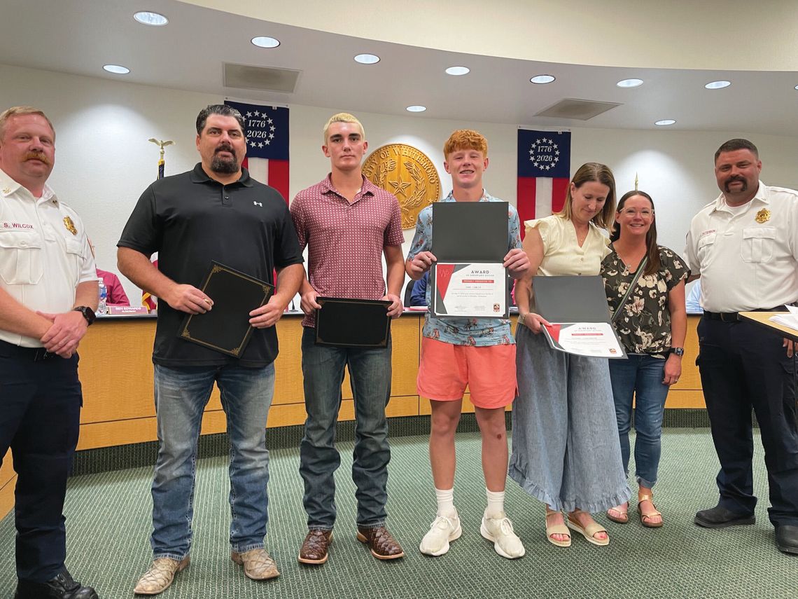 W’boro ISD students, staff lauded for life-saving efforts