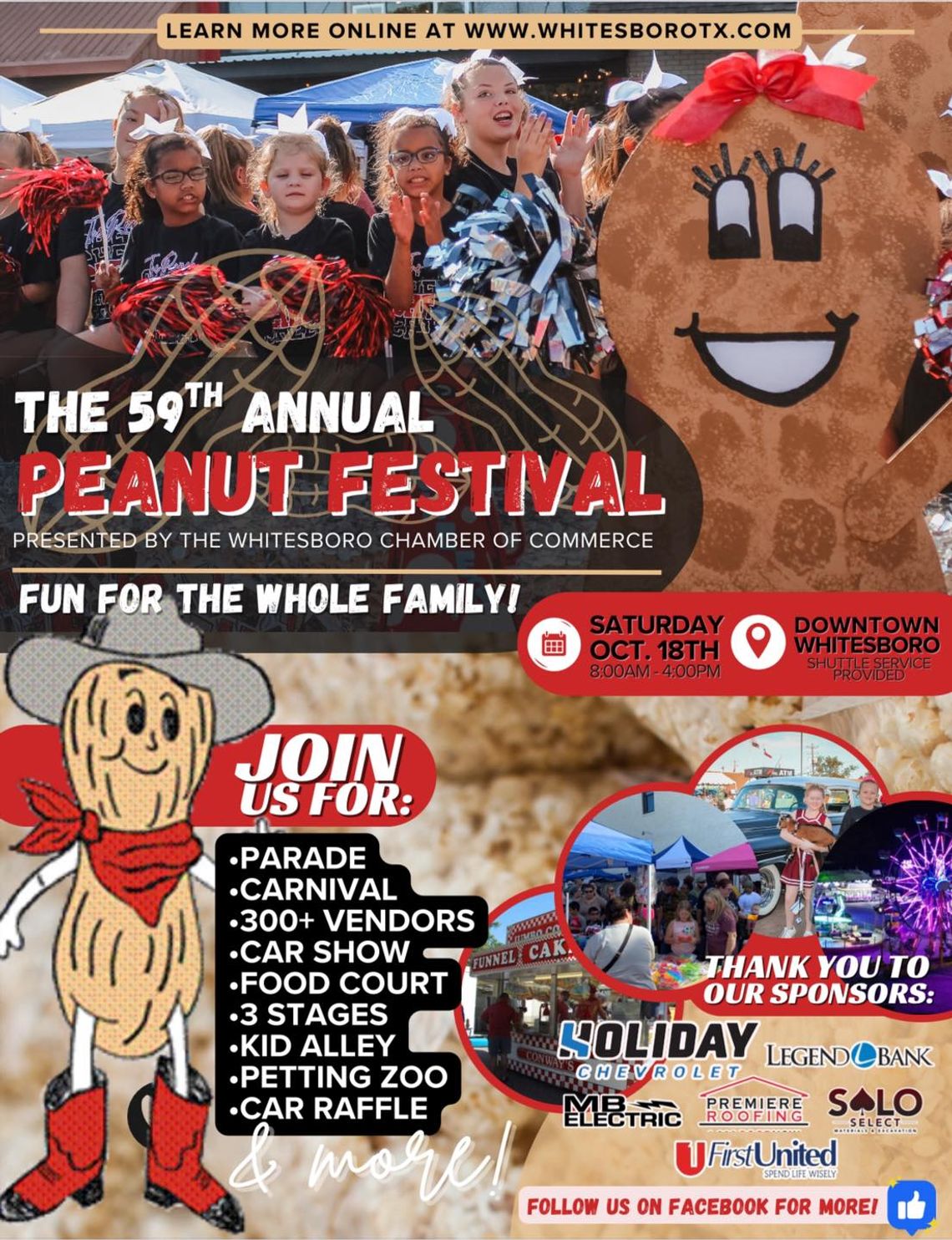 W’boro to celebrate 59th Annual Peanut Festival next Saturday W’boro to celebrate 59th Annual Peanut Festival next Saturday