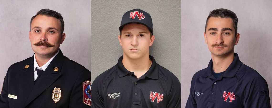 Whitesboro Fire Department adds three paramedics to its ranks