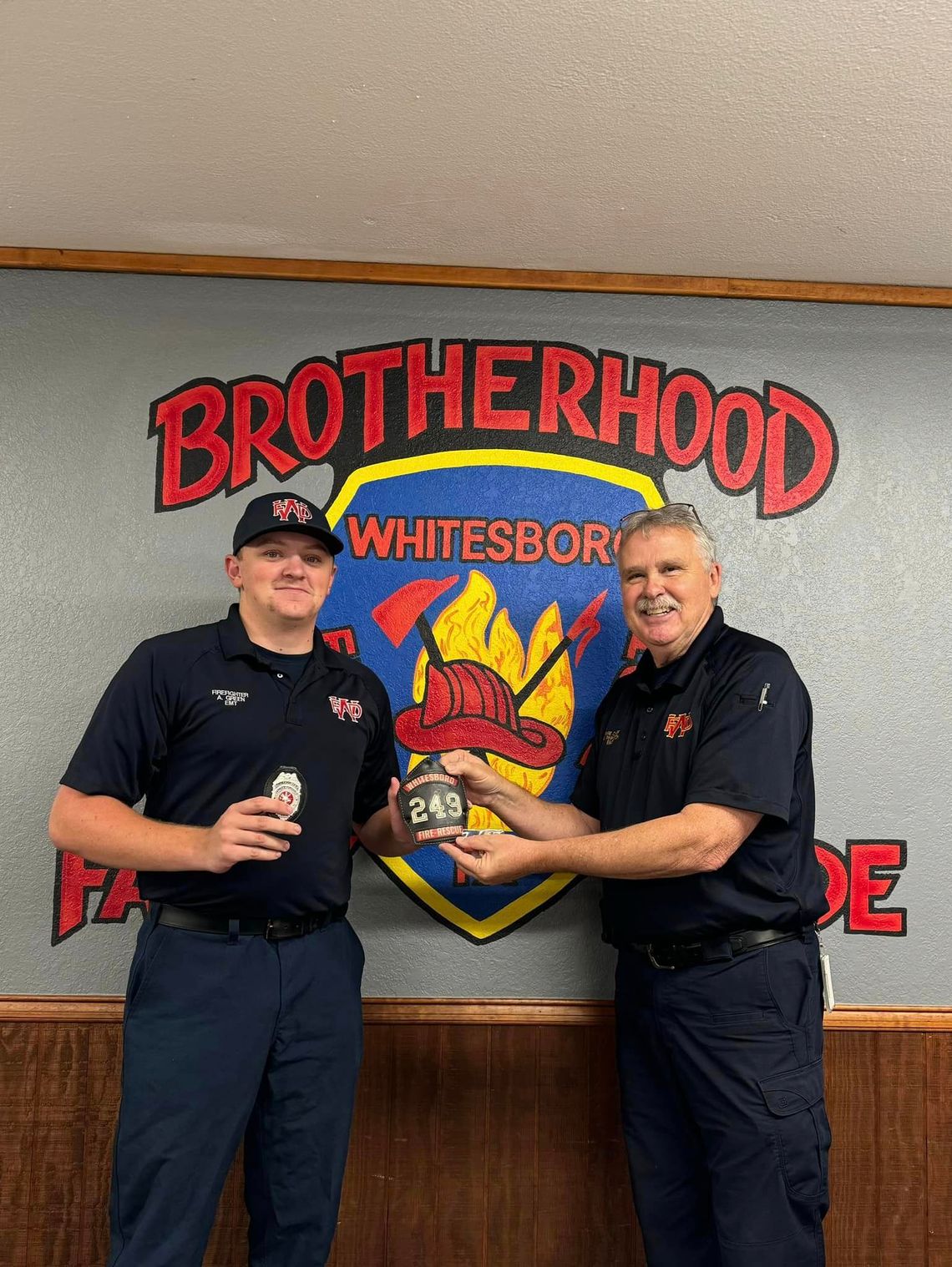 WFD firefighters complete probationary period, training