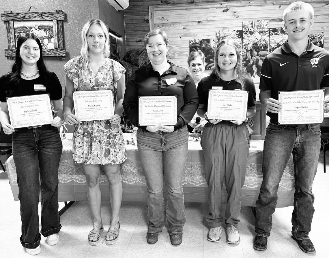 WGRSPA awards five scholarships to area students