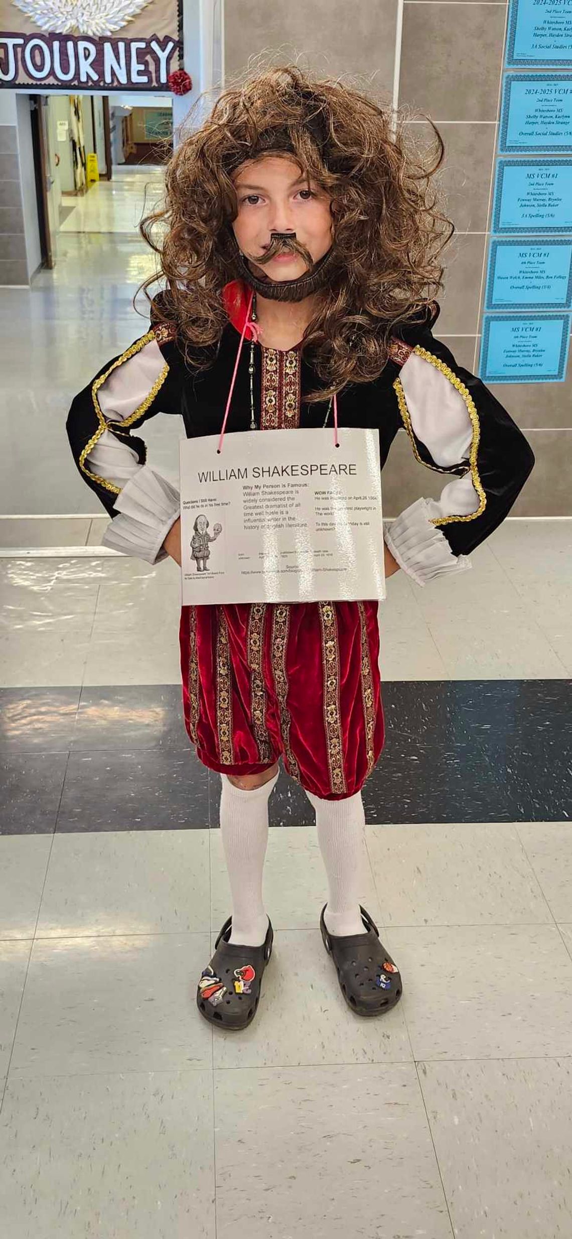 WIS 5th graders present living Renaissance wax museum