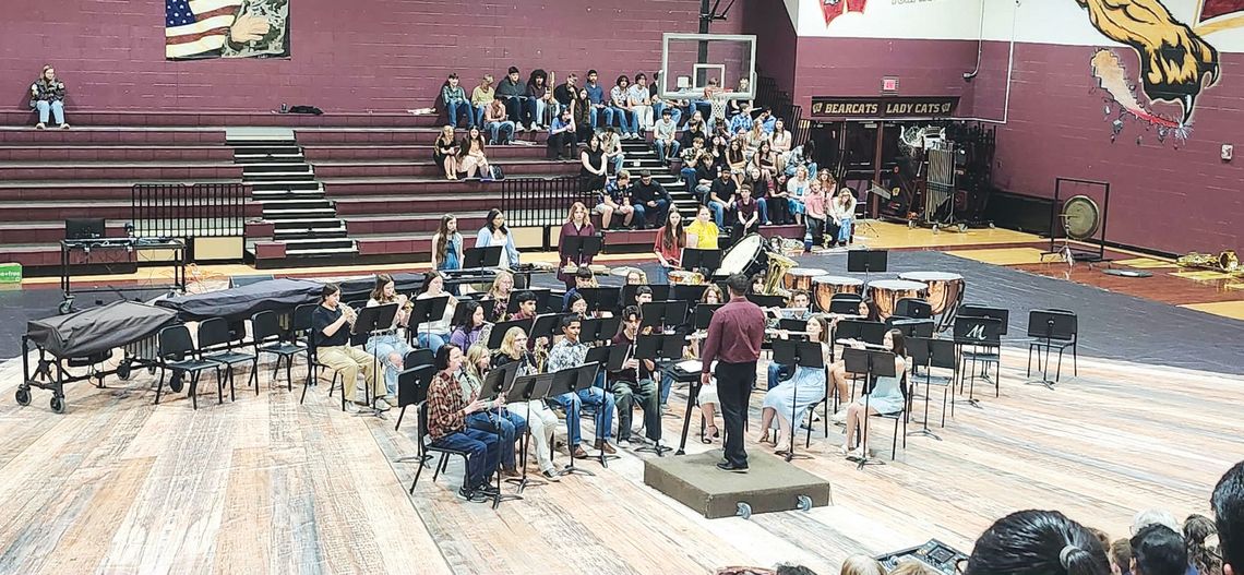 WISD bands host annual Sundaes on Sunday fundraiser, combined concert