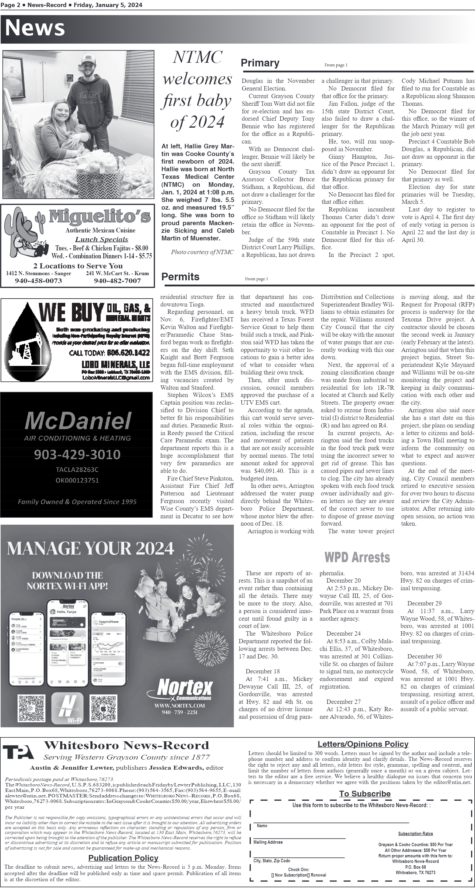January 5, 2024 - page 2