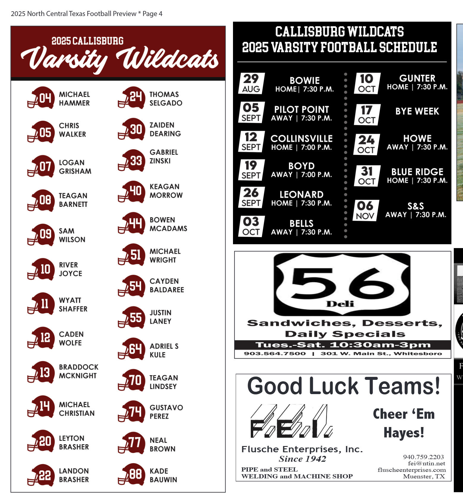 2025 North Texas Football Tab - page 4