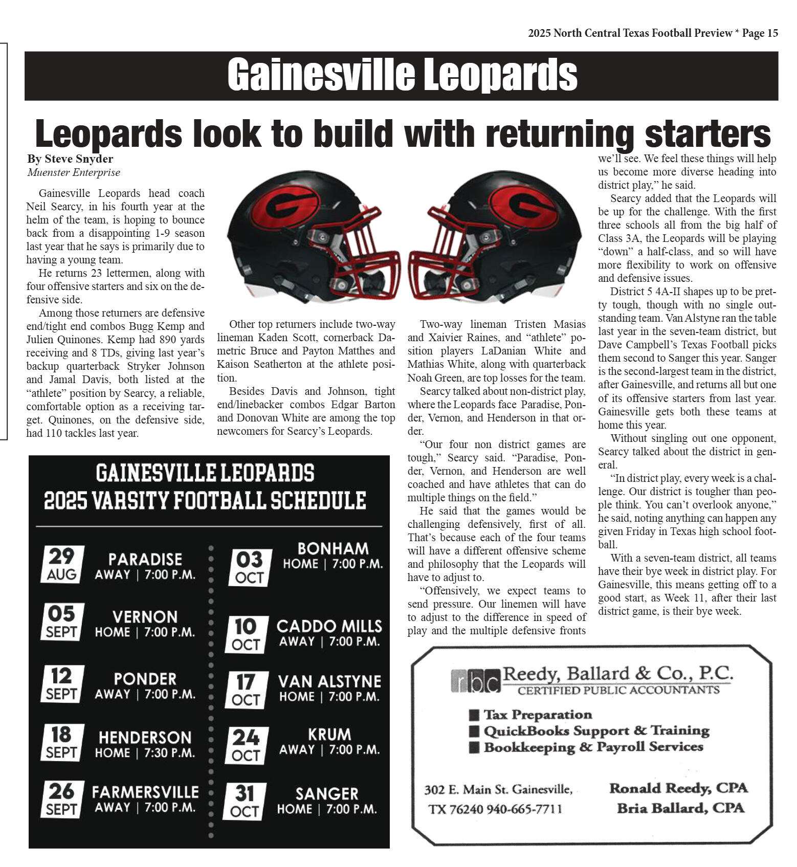 2025 North Texas Football Tab - page 17
