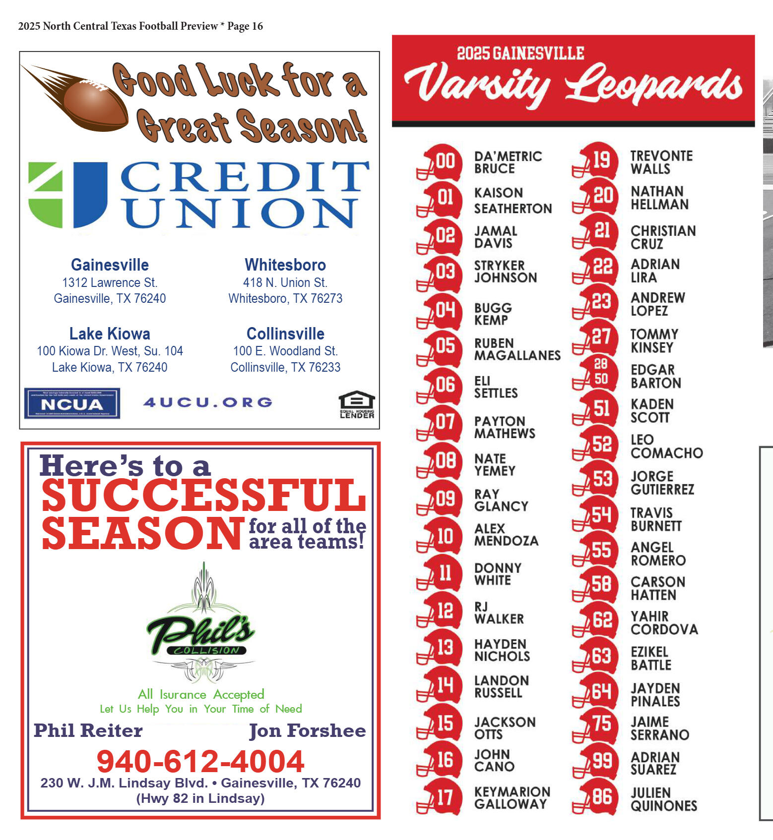 2025 North Texas Football Tab - page 18