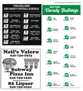2025 North Texas Football Tab - page 43