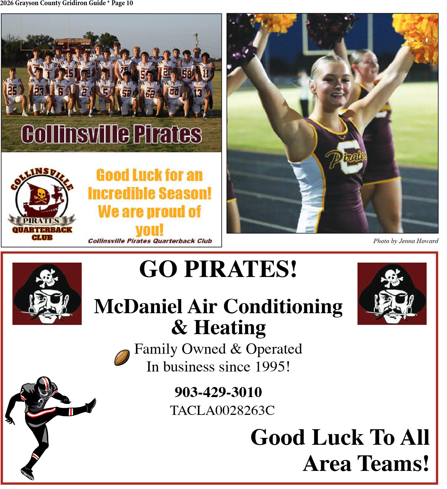 2026 Grayson County Gridiron Guide - page 10