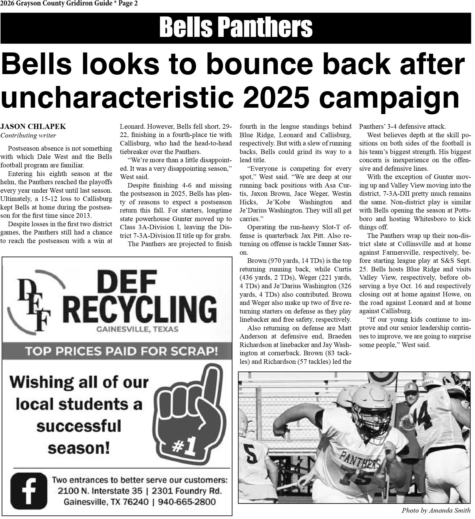 2026 Grayson County Gridiron Guide - page 2
