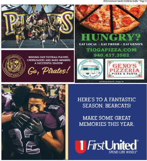 2026 Grayson County Gridiron Guide - page 11