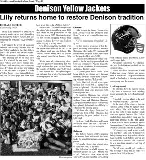 2026 Grayson County Gridiron Guide - page 12