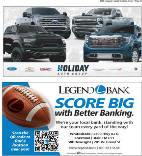 2026 Grayson County Gridiron Guide - page 13