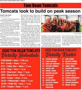 2026 Grayson County Gridiron Guide - page 26
