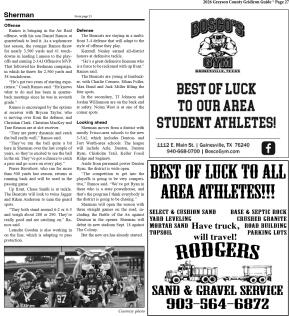 2026 Grayson County Gridiron Guide - page 27