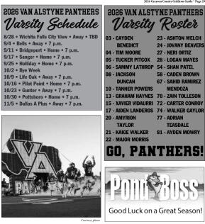 2026 Grayson County Gridiron Guide - page 29