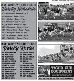 2026 Grayson County Gridiron Guide - page 35