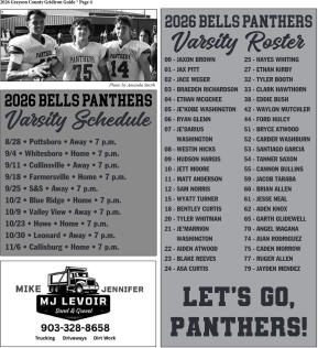 2026 Grayson County Gridiron Guide - page 4