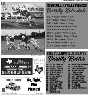 2026 Grayson County Gridiron Guide - page 9